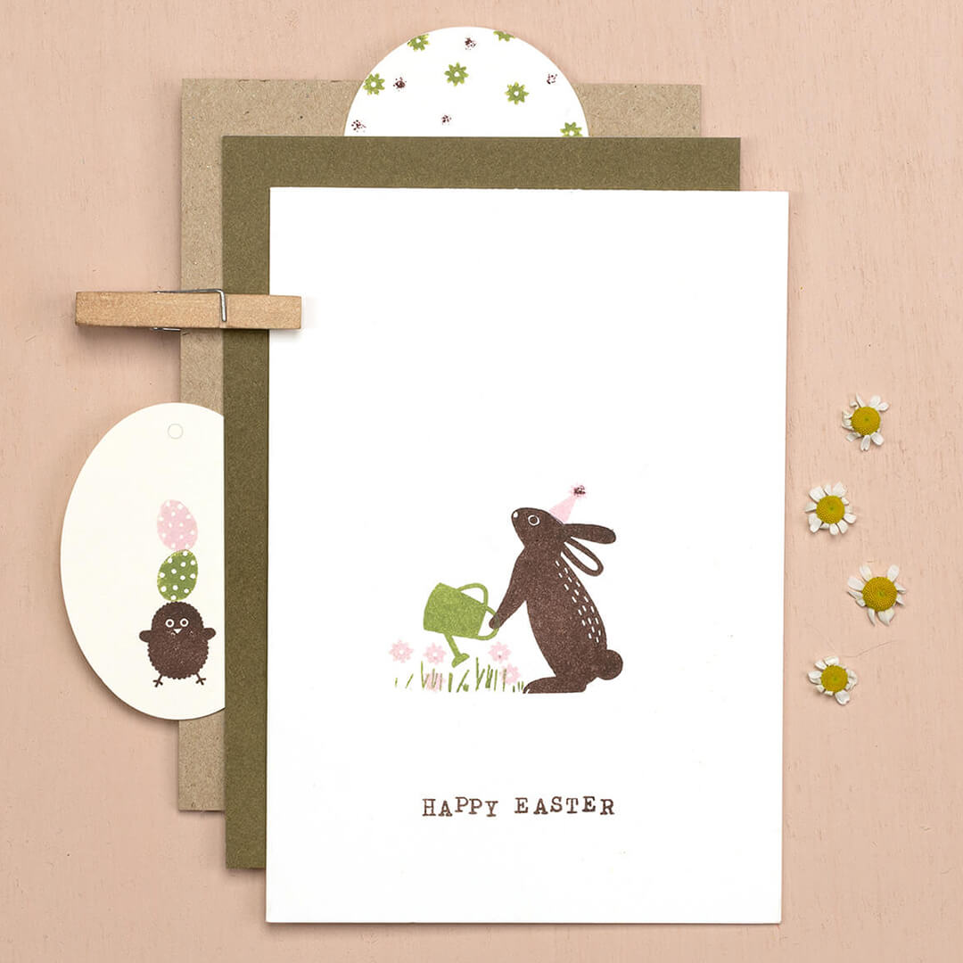 Stempel | Happy Easter in line
