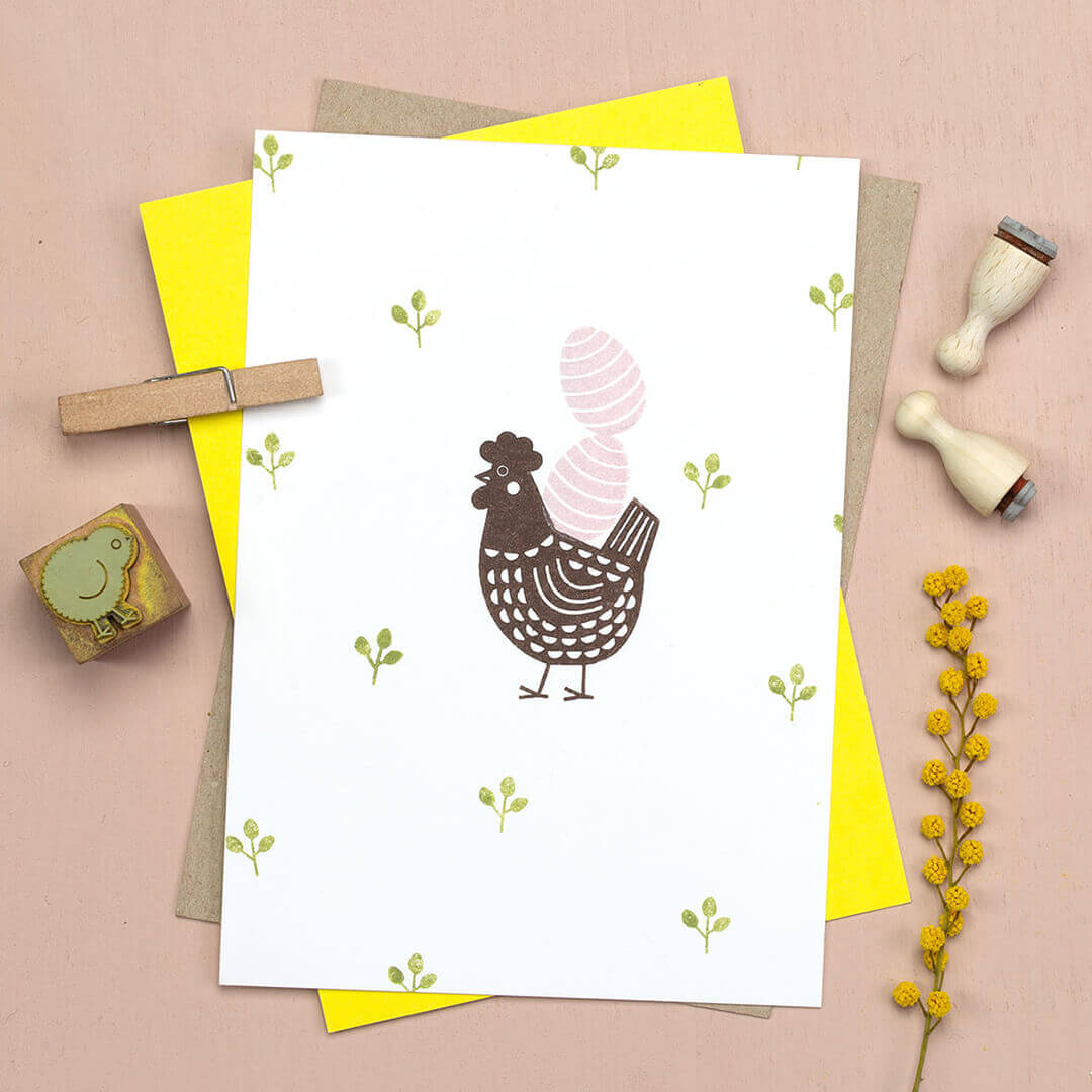 Stempel | Osterei Streifen