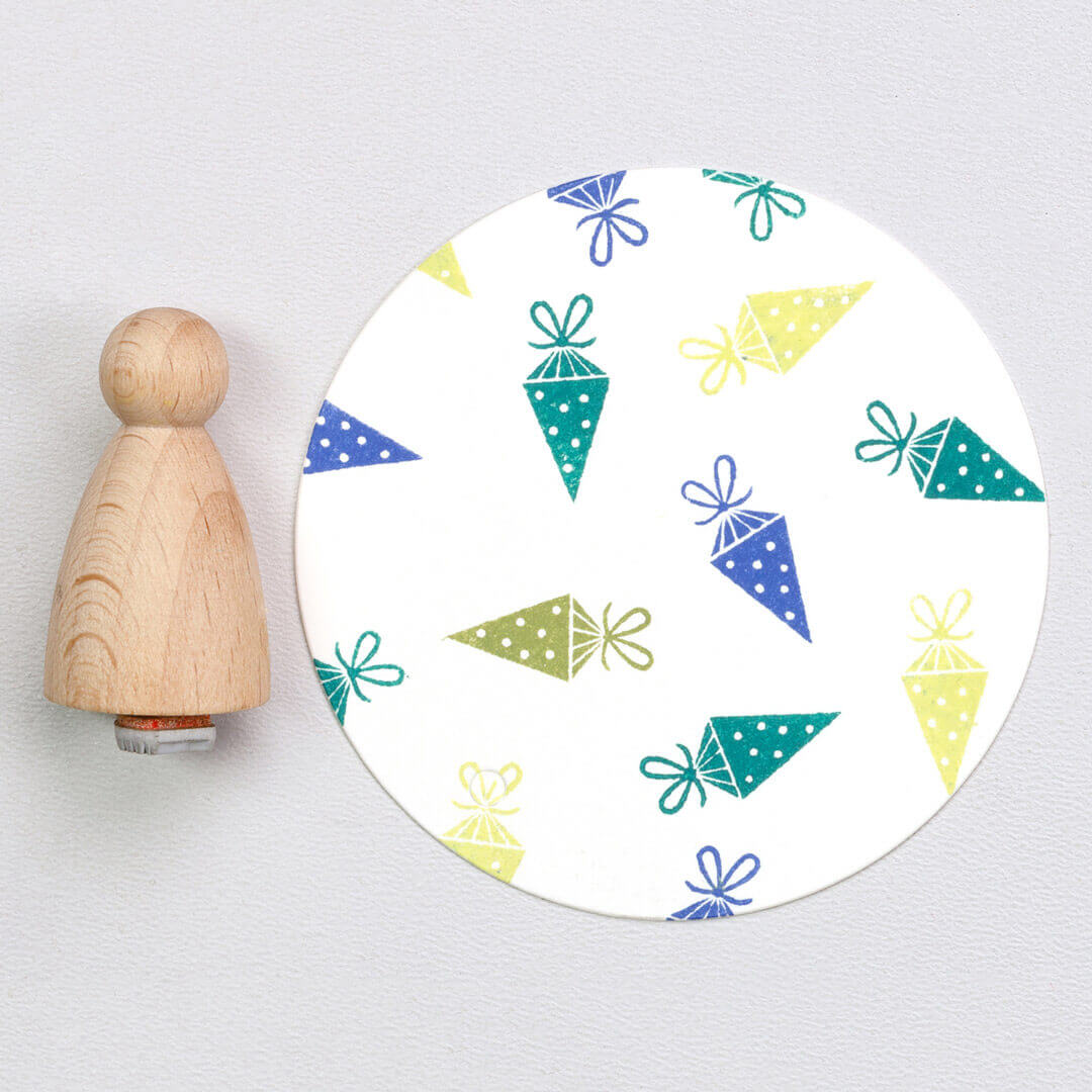 Stamp | School cone small
