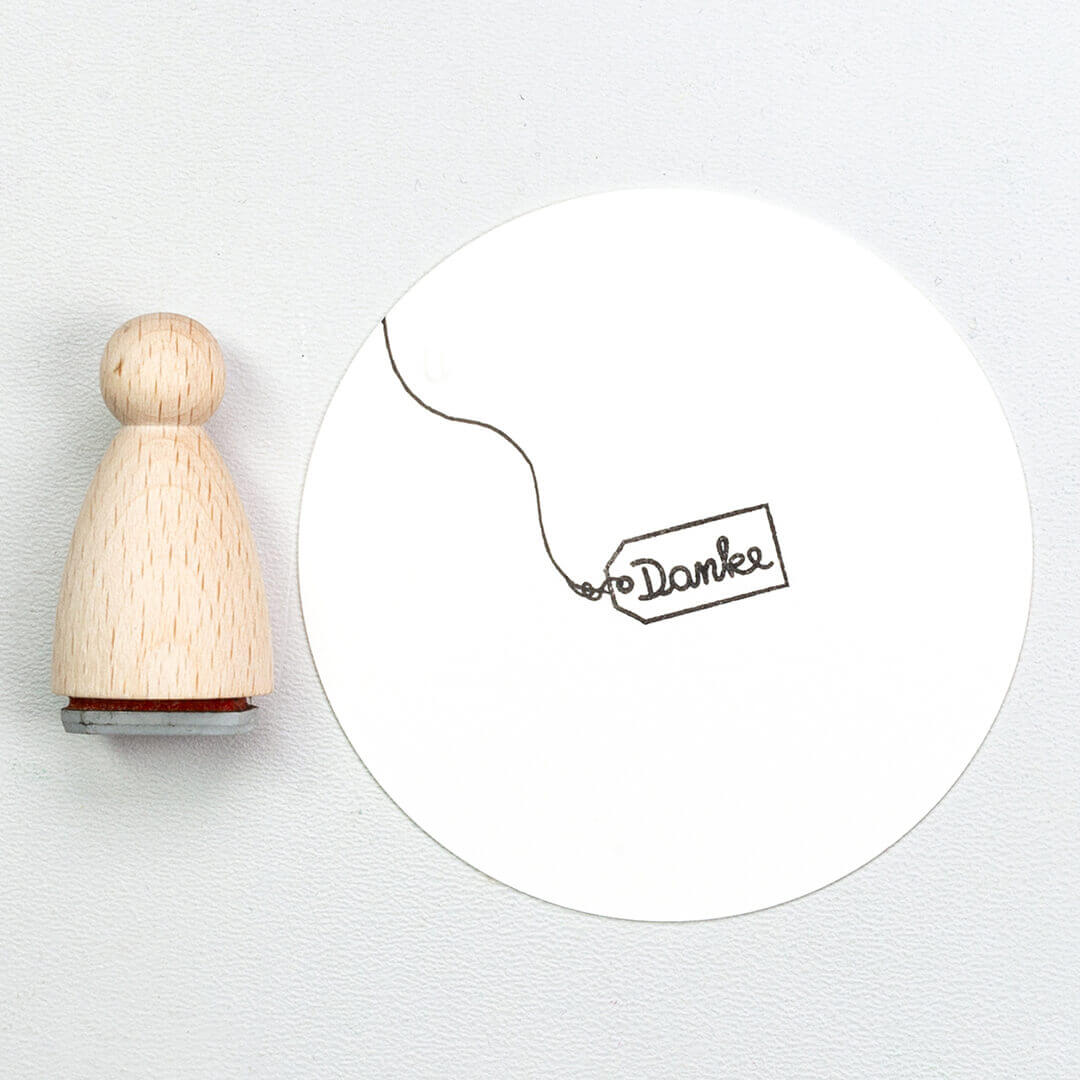 Stempel | Etikett Danke