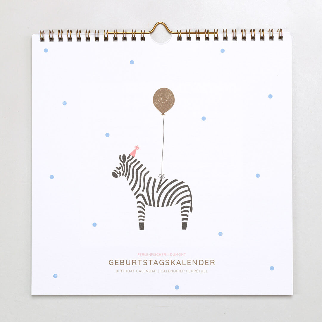 Geburtstagskalender Dumont x Perlenfischer | Stempeltiere