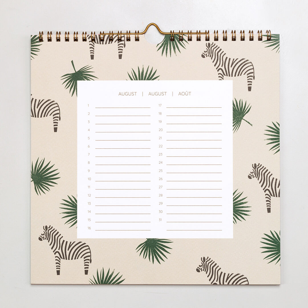 Geburtstagskalender Dumont x Perlenfischer | Stempeltiere