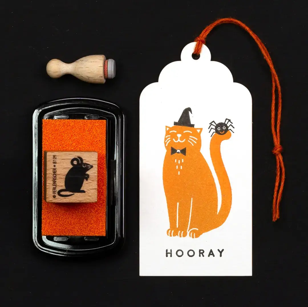 halloween stempel katze stempel spinne halloween dekoration stempeln stempelkissen halloween stempelkissen schwarz stempelkissen orange