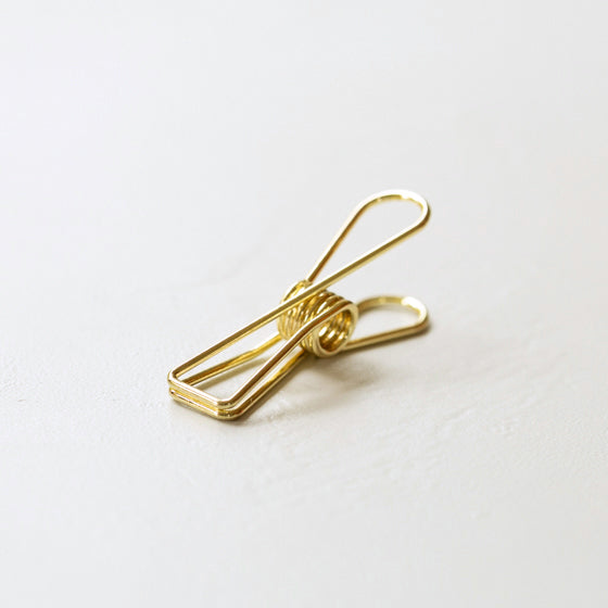 5x Fish clip | gold