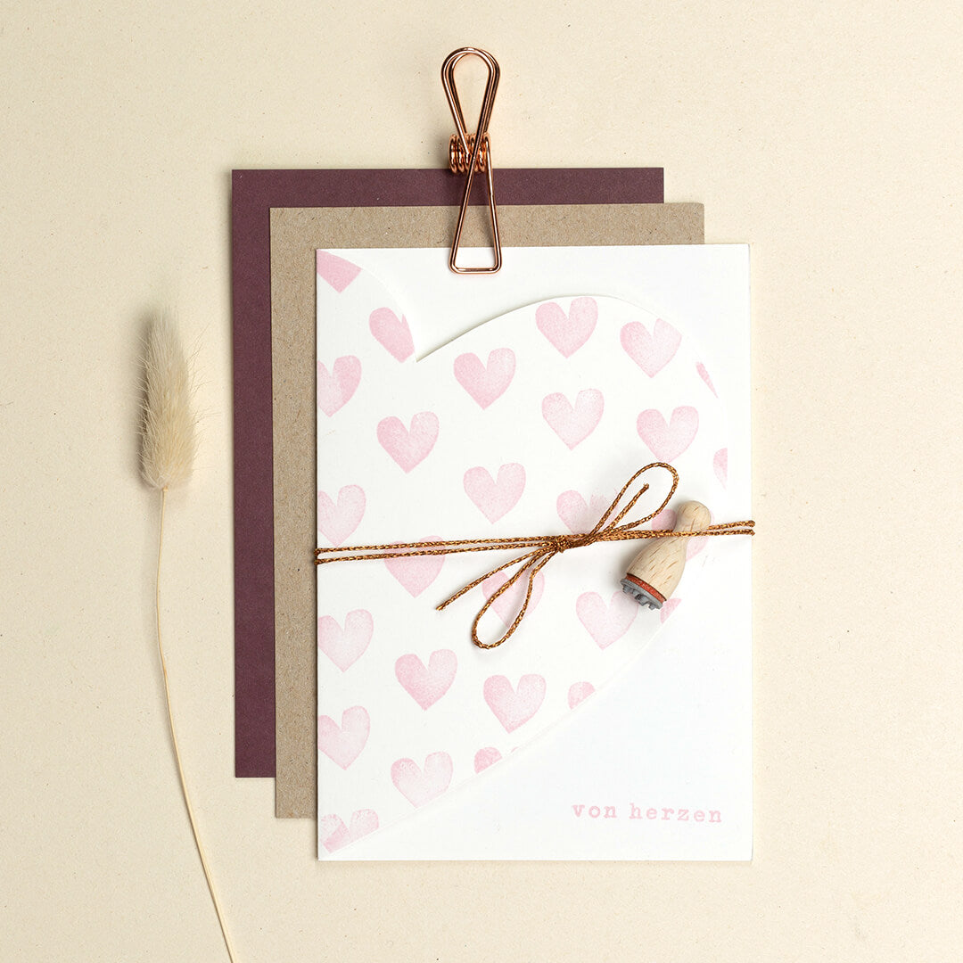 5x Fish clip | rosé gold
