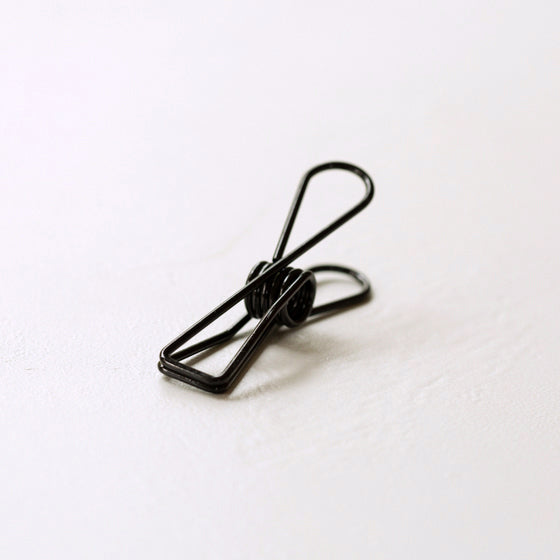 5x Fish clip | black
