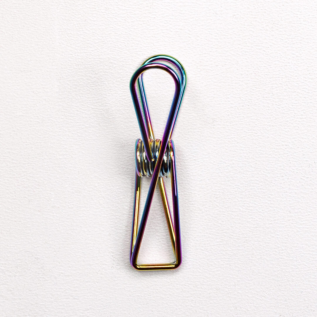 5x Fish clip | colorful 13x55mm
