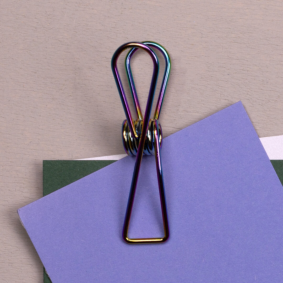 5x Fish clip | colorful 13x55mm