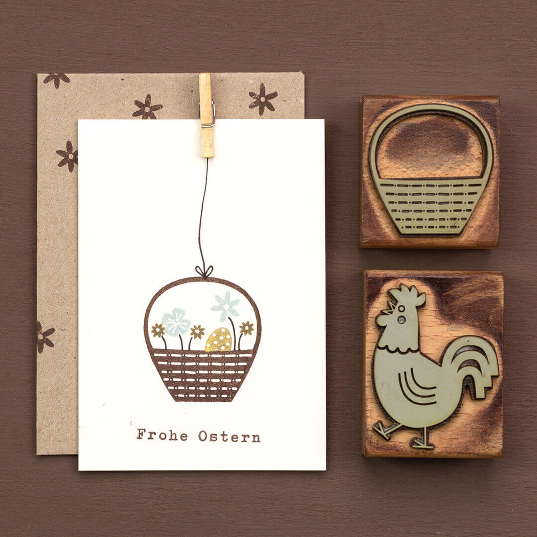 Stamp | Wicker basket