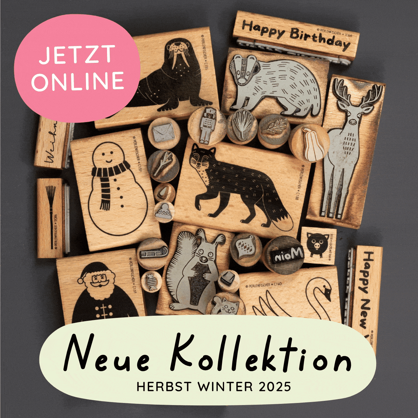design stempel motivstempel stempel weihnachten neue kollektion stempel weihnachtsmann stempel schneemann stempel nussknacker stempel schlitten stempel happy birthday