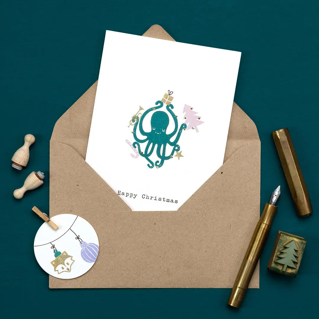 Stempel Weihnachten stempel Happy Christmas stempel Weihnachtsbaum stempel Stern stempel geschenk