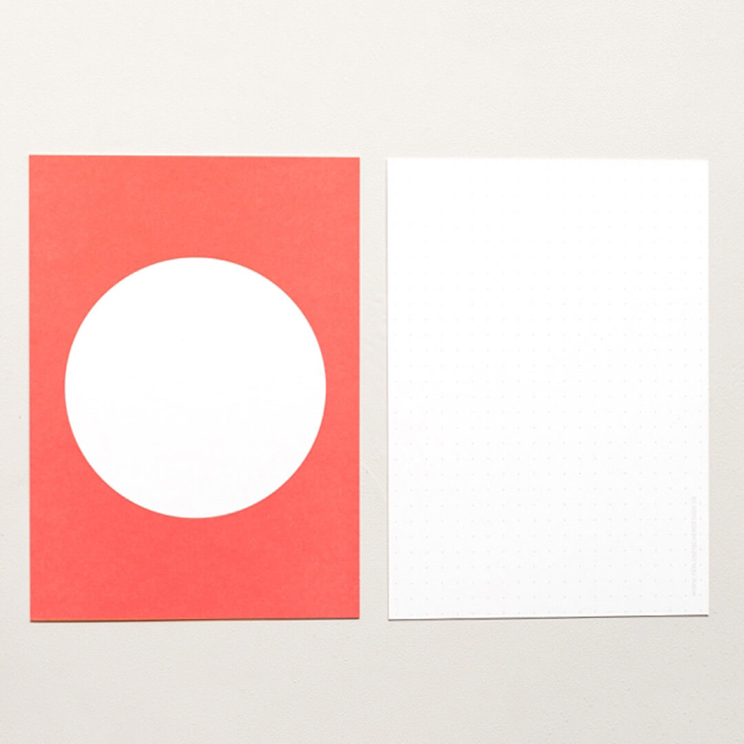 5 Postkarten | Dot Koralle