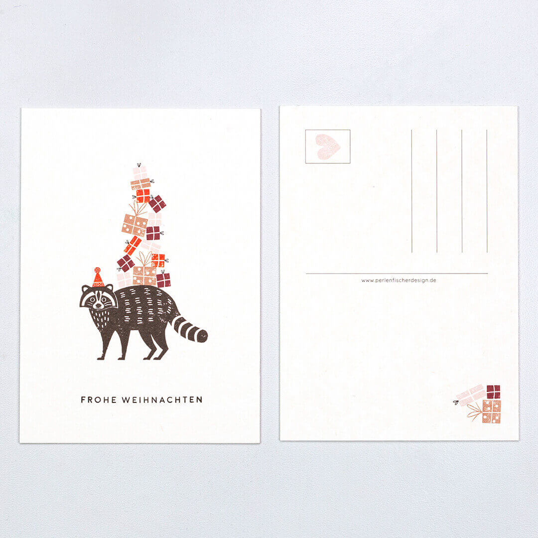Greeting card set | Christmas mail