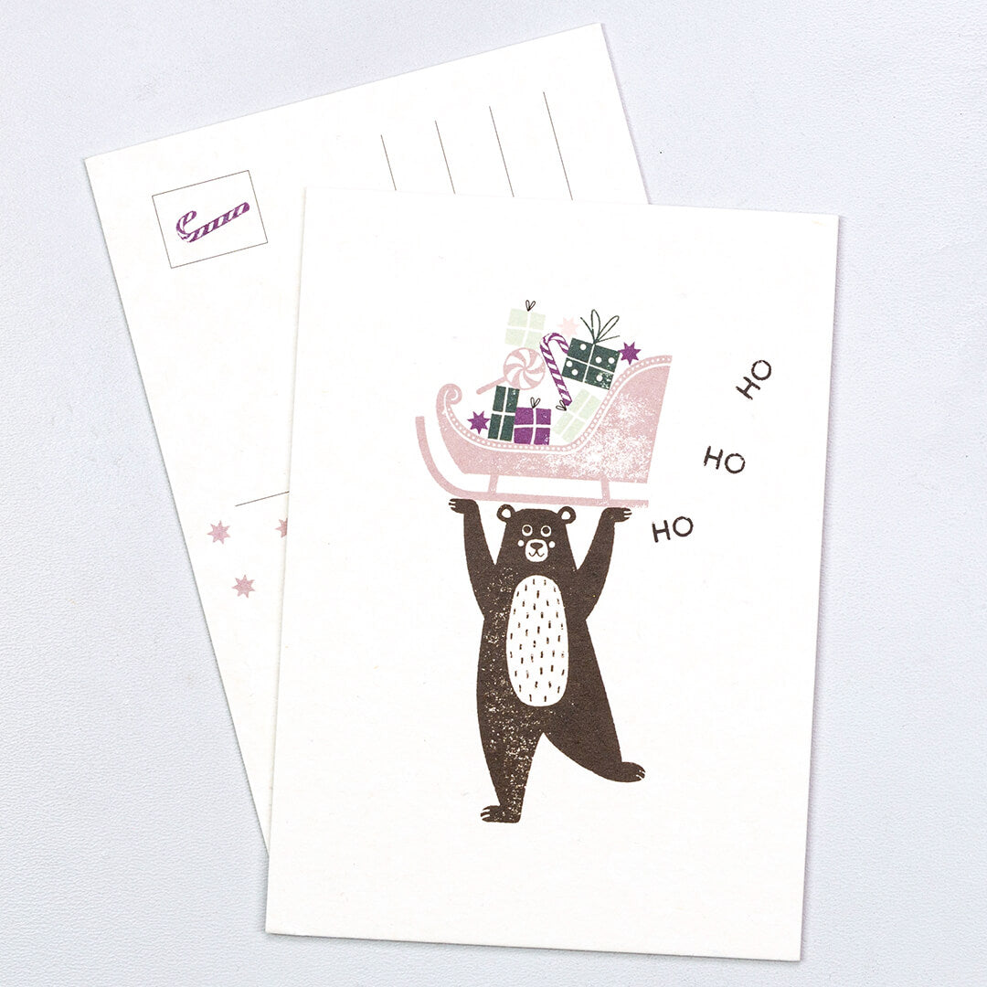 Greeting card | Christmas bear