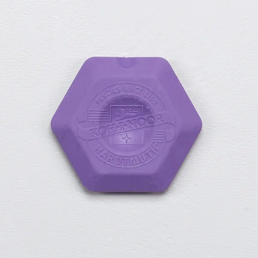 Radiergummi Hexagon | Lila