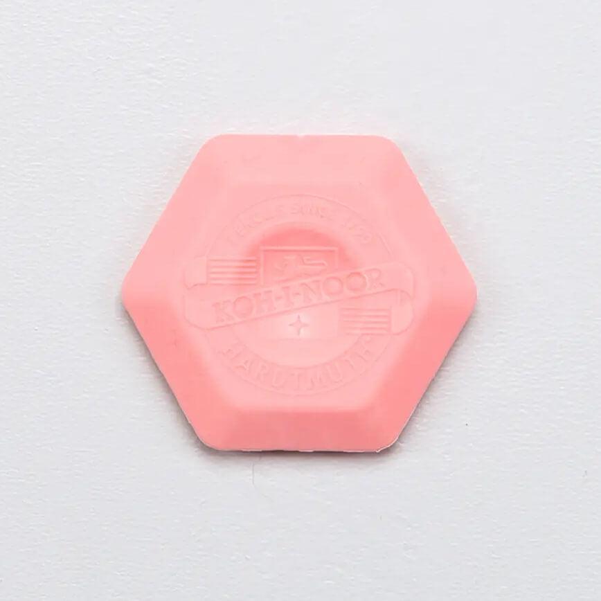 Eraser Hexagon | Pink