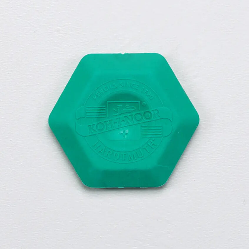 Radiergummi Hexagon | Türkis