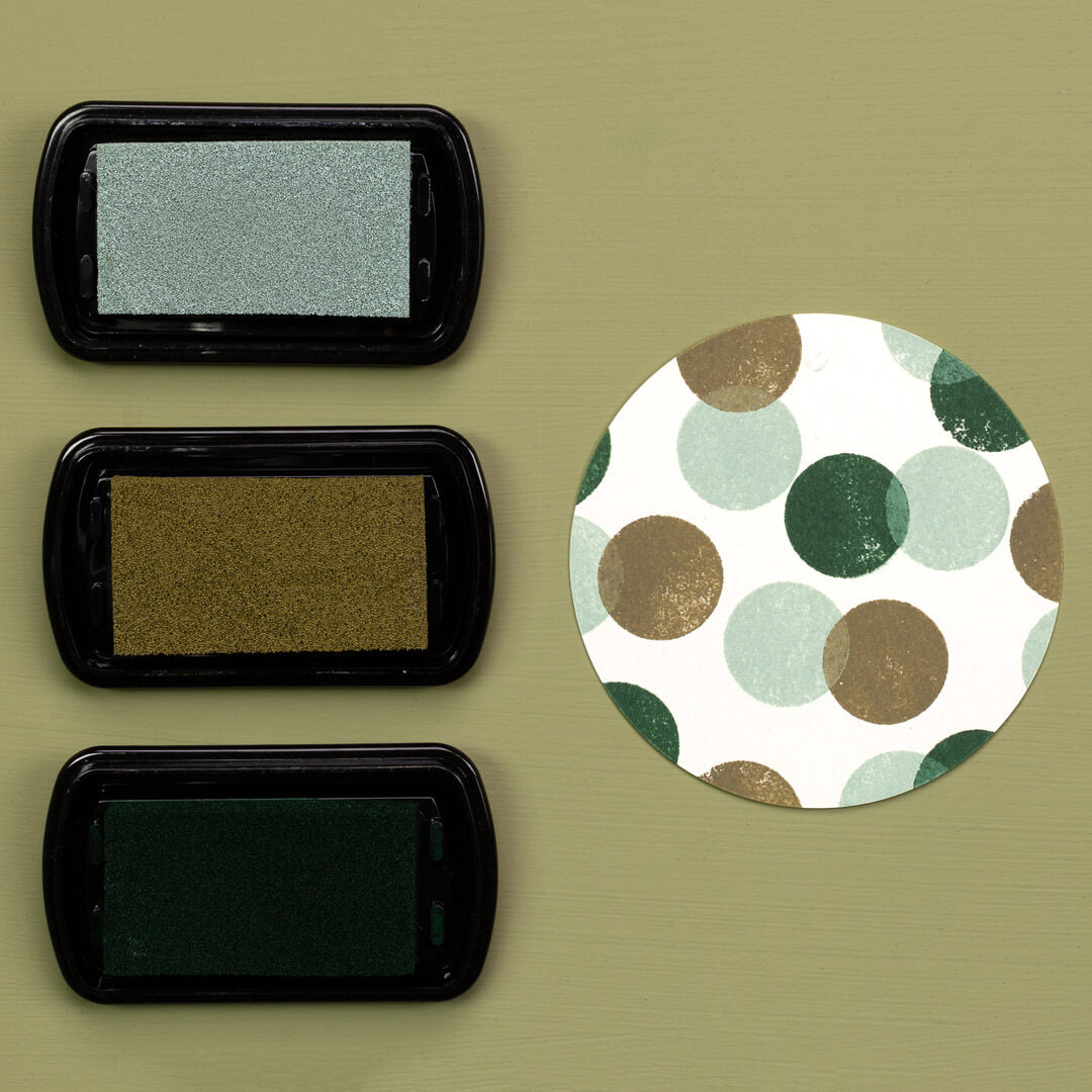 Ink pad set | Shades of Green