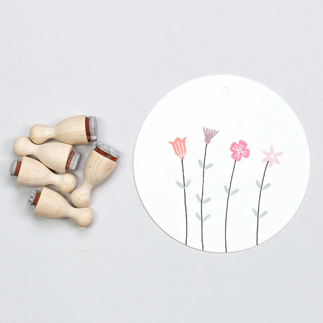 kleine stempel sets kleines stempelset stempelset blumen