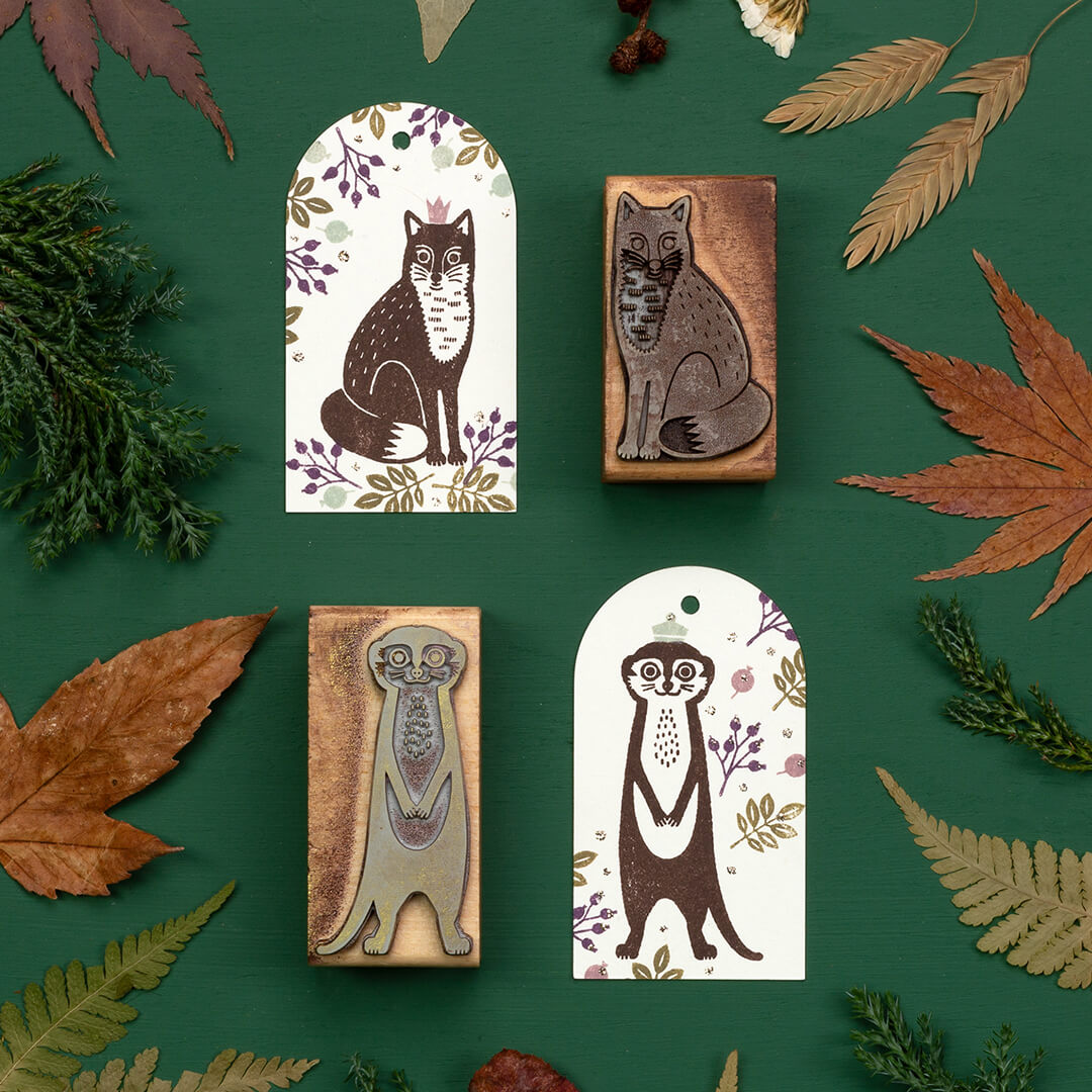 Stamp set | Leaf swirl
