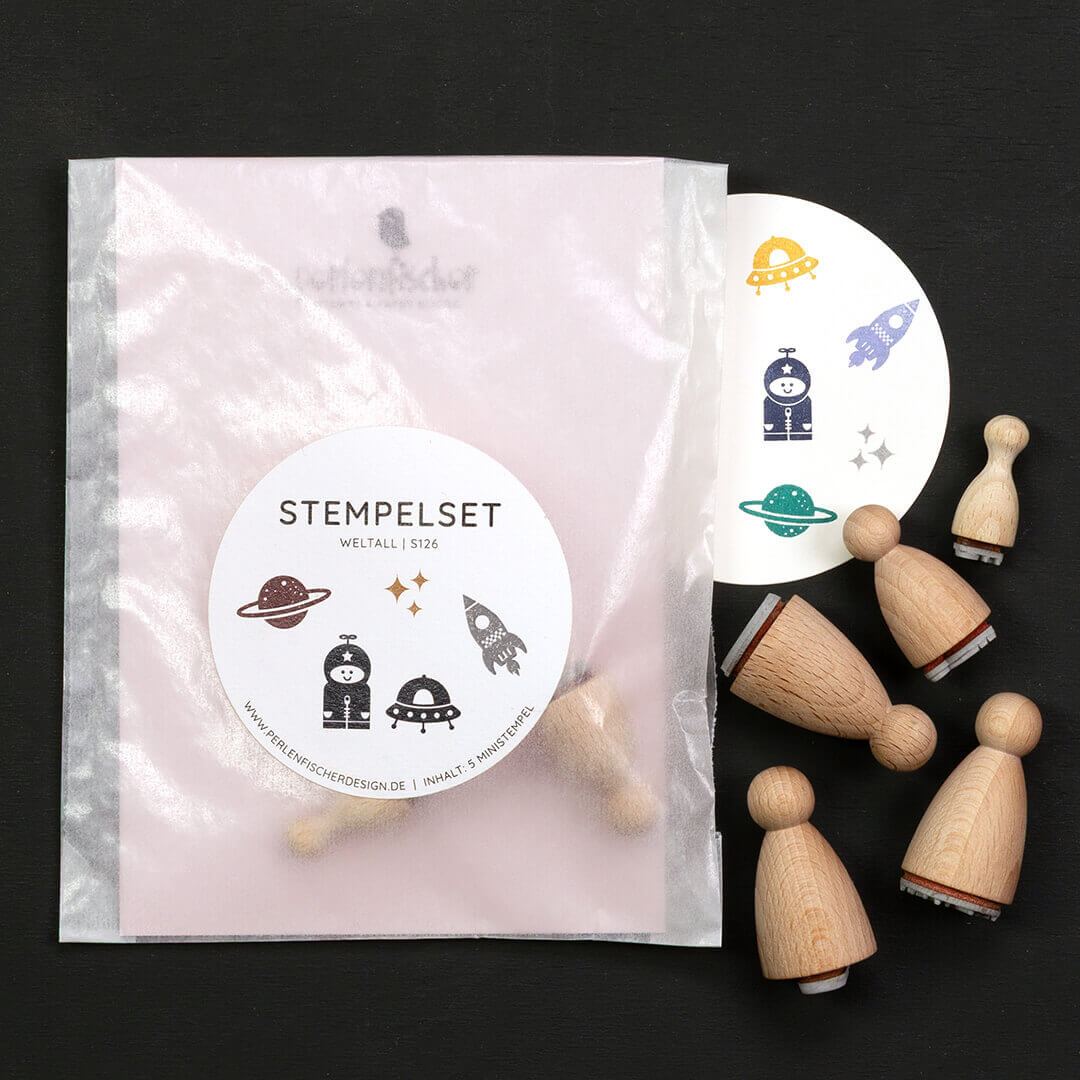 Stempelset | Weltall