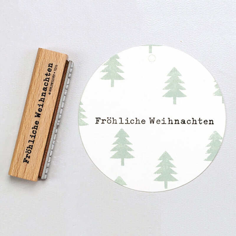 Stempel | Fröhliche Weihnachten klassisch
