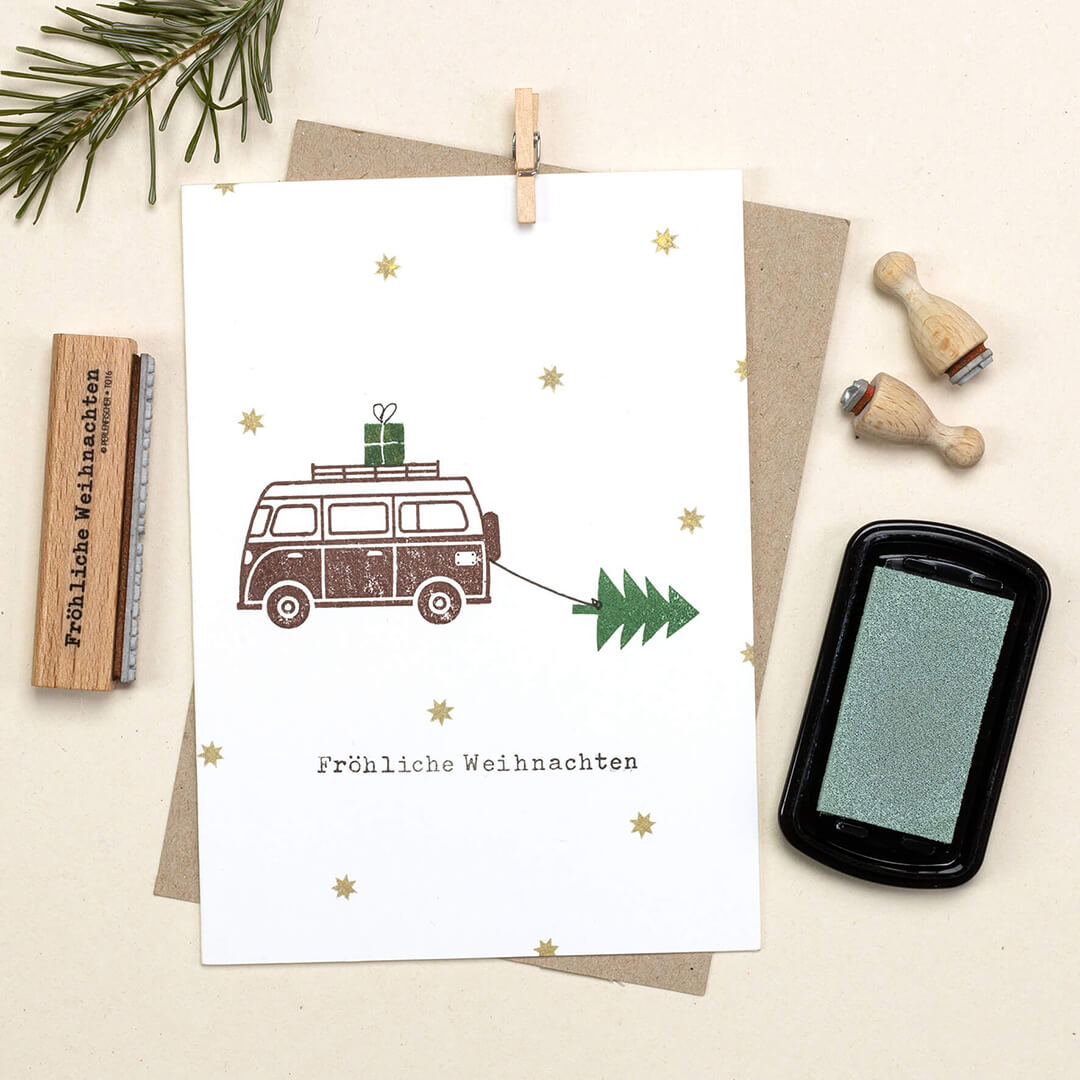Stempel | Fröhliche Weihnachten klassisch