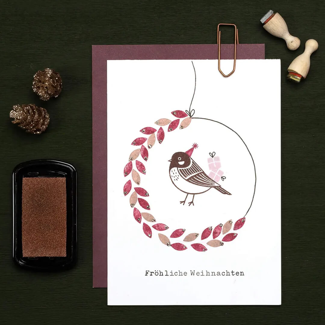 Stempel | Fröhliche Weihnachten klassisch