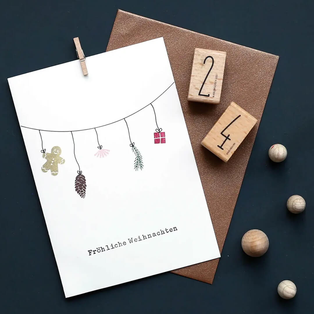 Stempel | Fröhliche Weihnachten klassisch