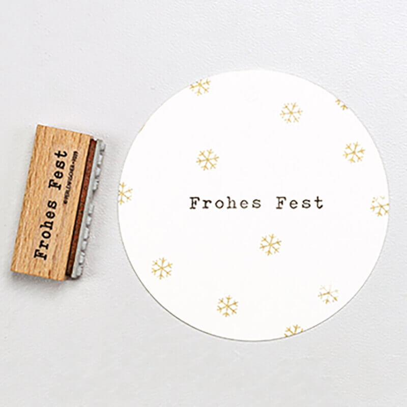 Stempel | Frohes Fest klassisch