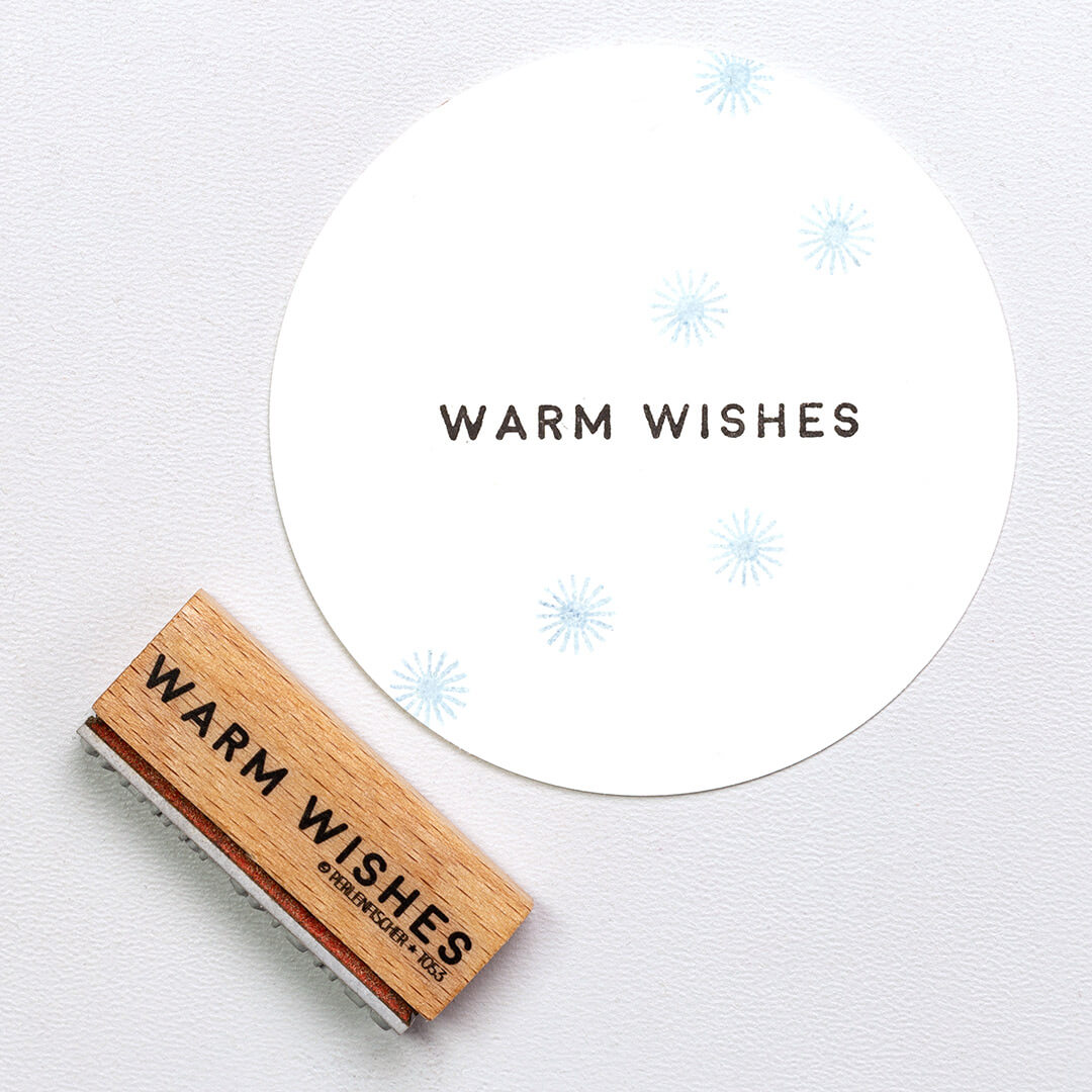 Stamp | Warm wishes