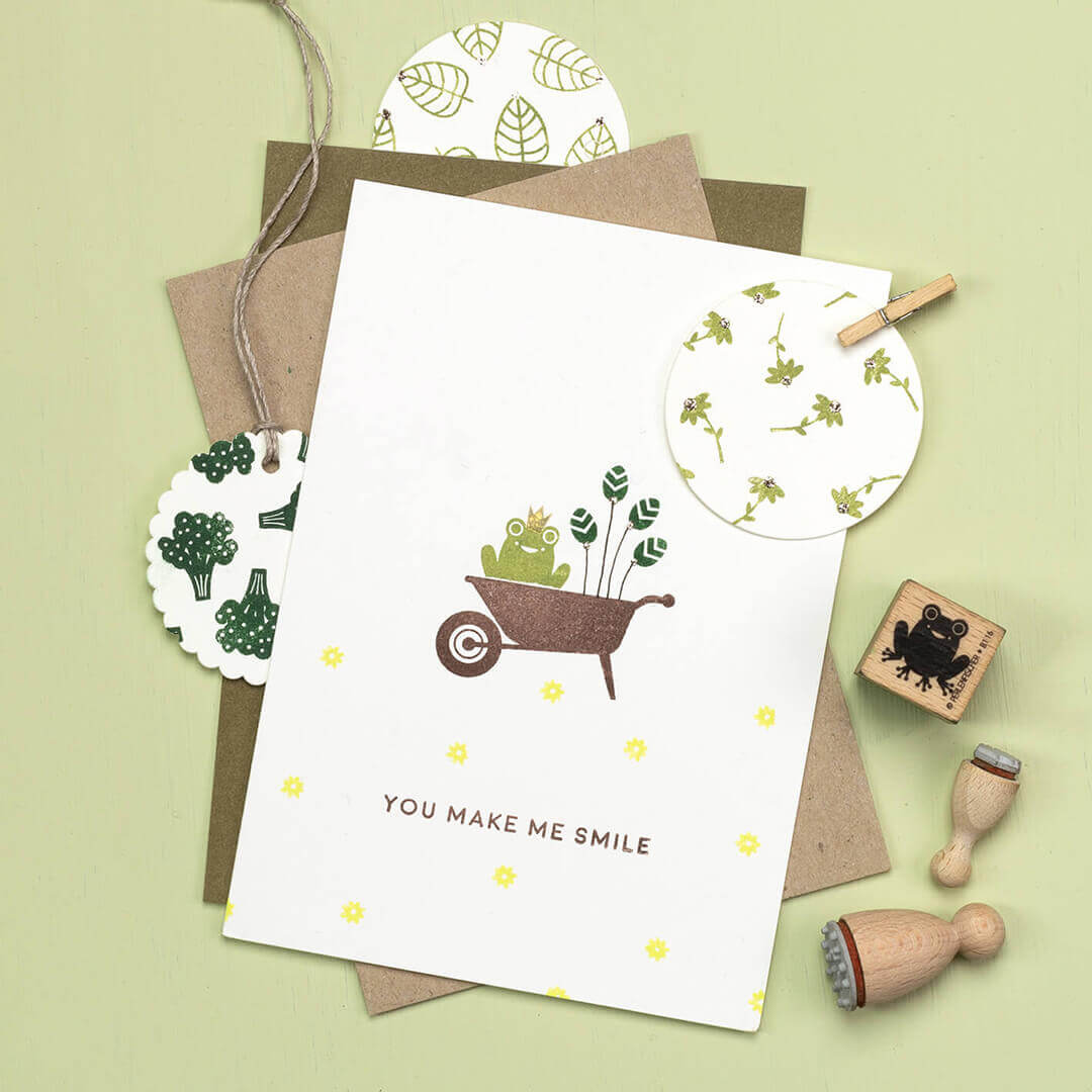 Stamp | You make me smile
