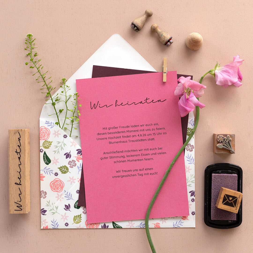 Stempel | Wir heiraten 2