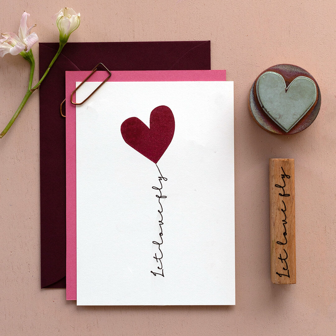 Stamp | Let love fly