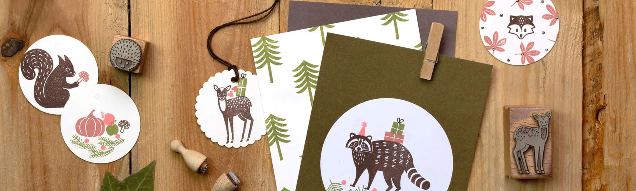 Stempel Herbst & Wald Stempel Eichhörnchen Stempel Fuchs Stempel Rehkitz Stempel Tanne Stempel Pilz Stempel Igel Stempel Blätter