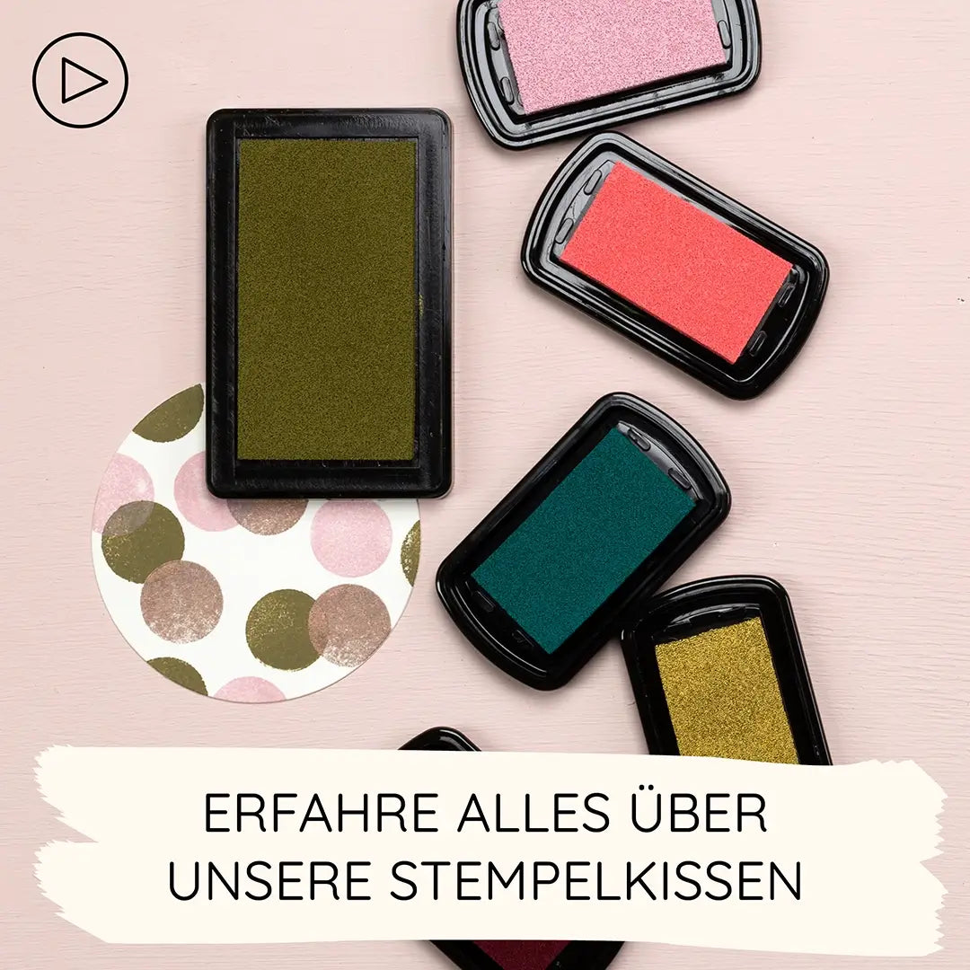 Stempelkissen farbig hochpigmentierte Stempelkissen Farbe Stempelkissen groß Stempelkissen bunt