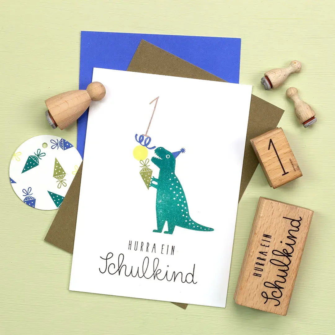 stempel kinder dino stempel schulstempel zahlen stempel schultüte stempel trex stempel zur einschulung