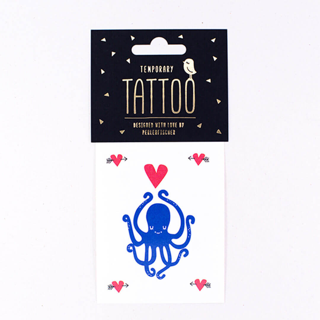 Tattoo | Verliebter Oktopus