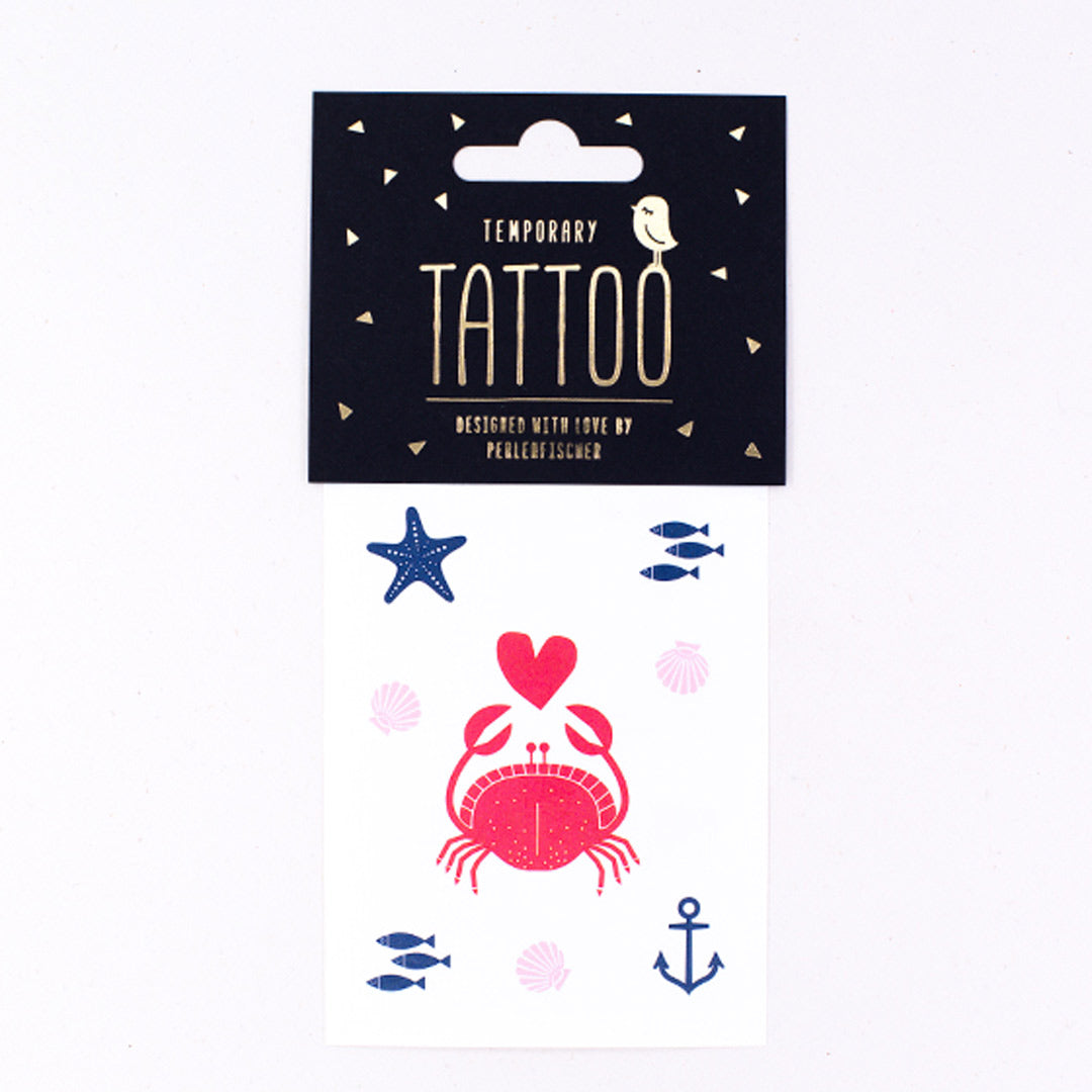 Tattoo | Krabbe am Strand