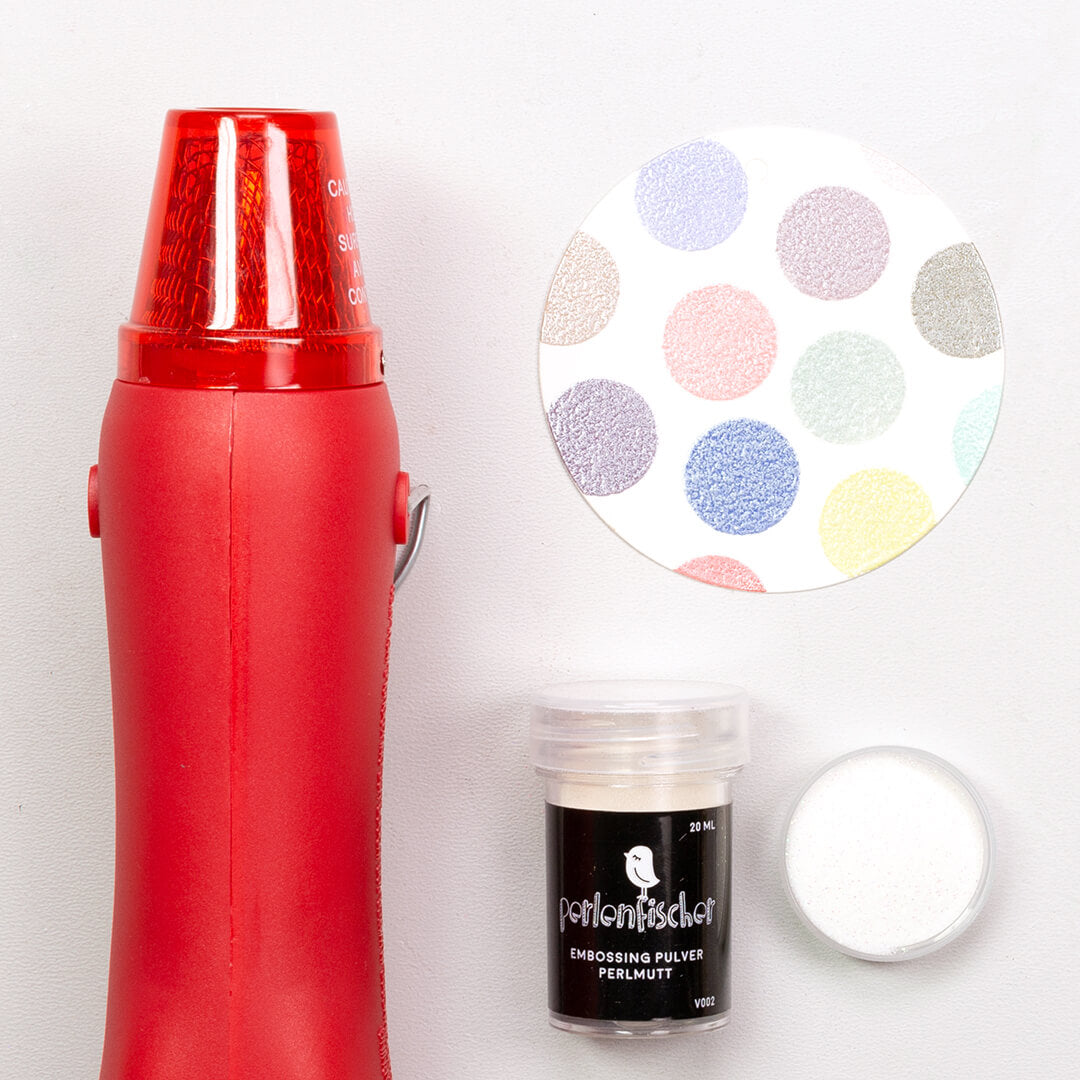 Embossing Set | Wärmepistole + Pulver