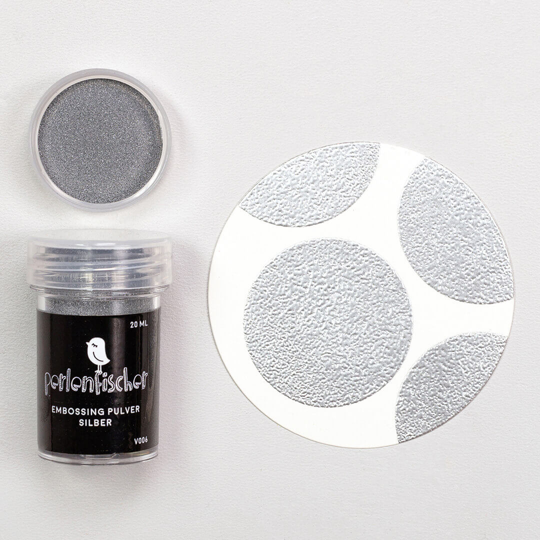 Perlenfischer Embossing Powder | Silver
