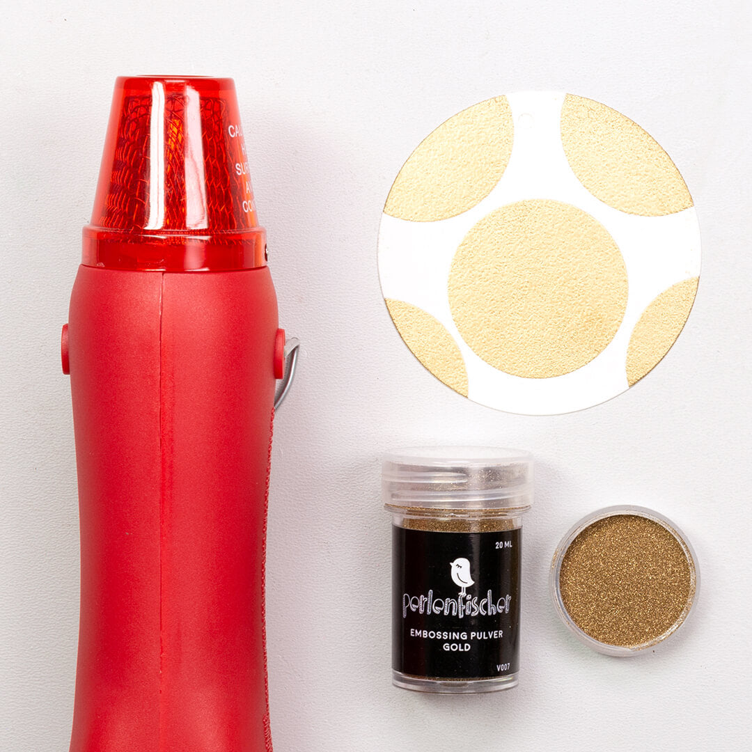 Embossing Set | Wärmepistole + Pulver