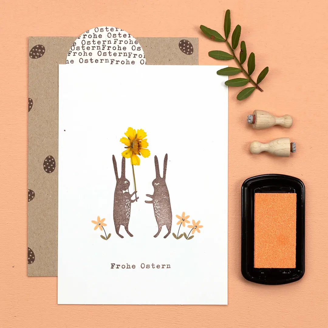 stempel ostern osterstempel stempel osterhase stempel hase stempel frohe ostern stempel blumen kreative osterkarten