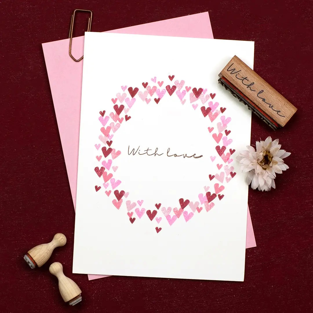 stempel hochzeit hochzeitskarte stempeln herzen stempel herz stempel with love grusskarte hochzeit