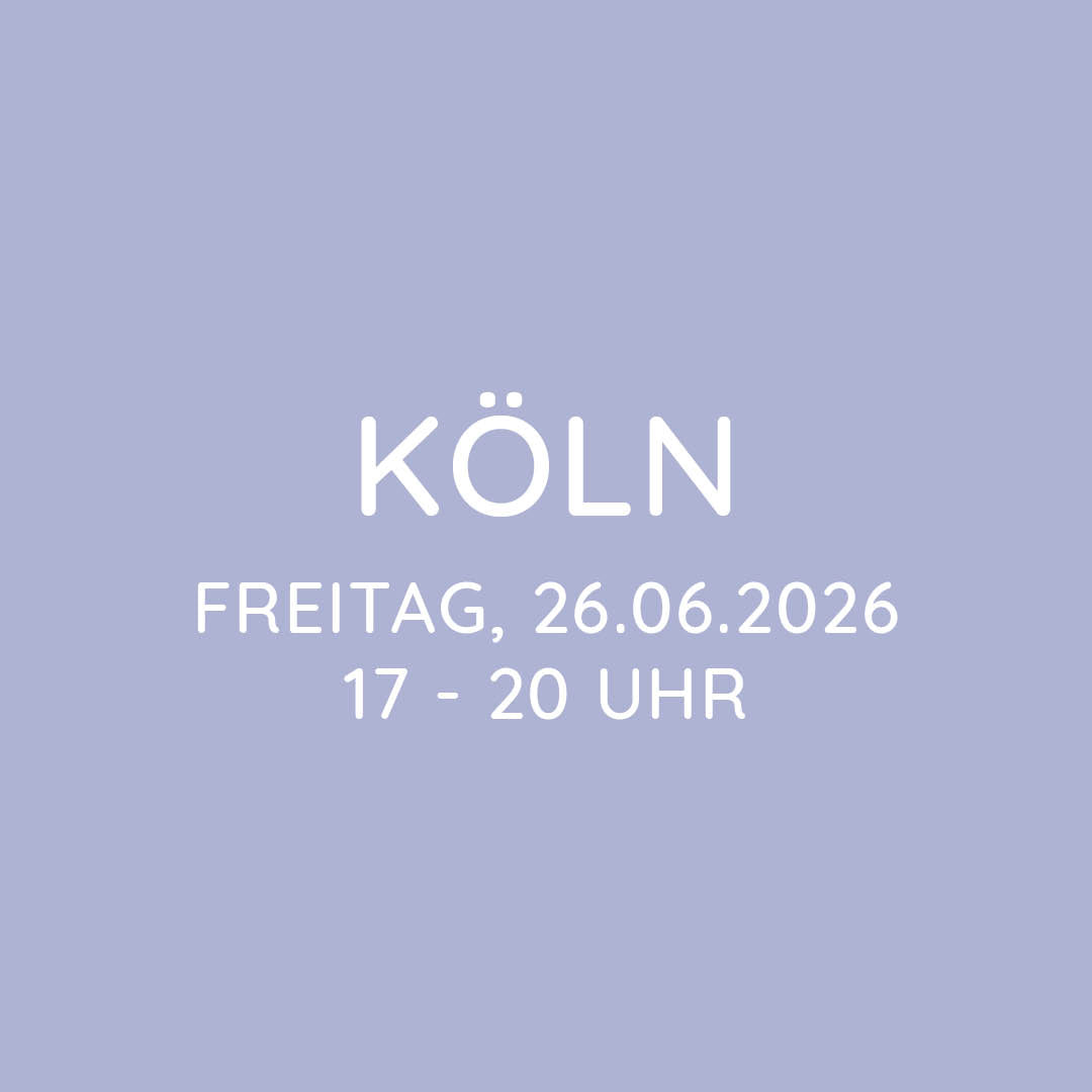 Workshop | Köln | FR, 26.06. | 17:00 - 20:00 Uhr