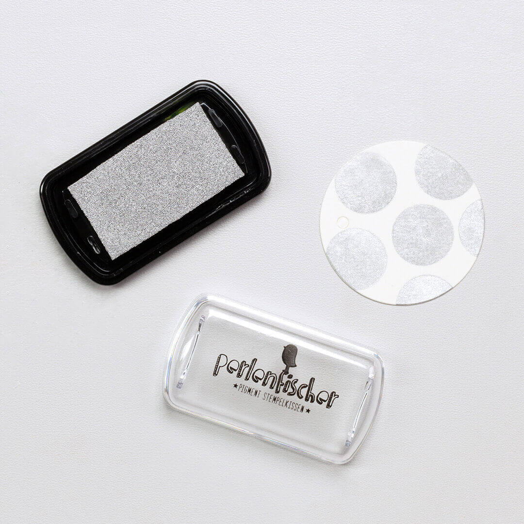 Ink pad | Silver mini
