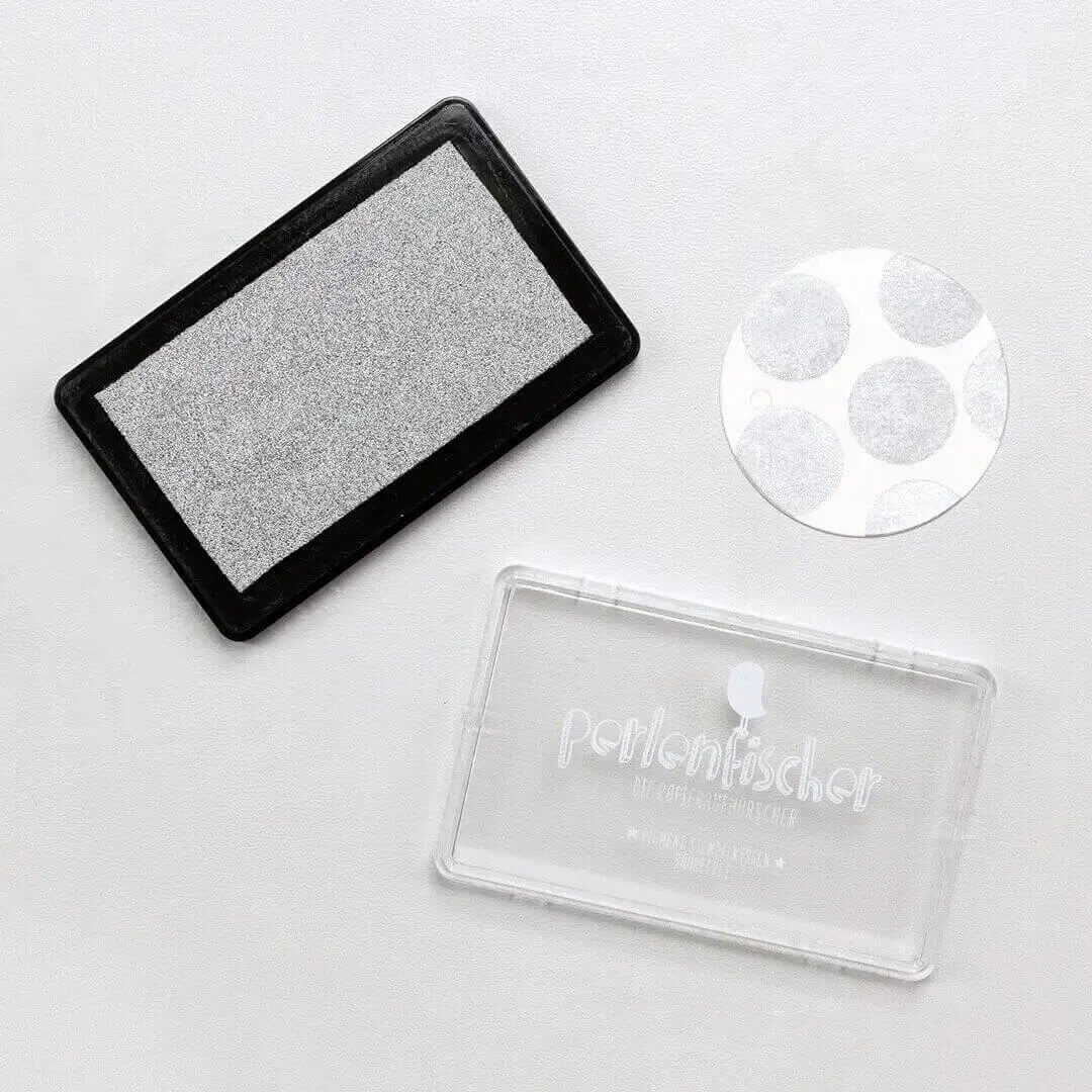 Ink pad | Silver large