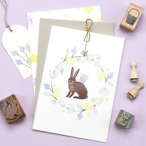 Stamp | Dreaming rabbit