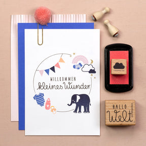 Stempel | Elefantenbaby