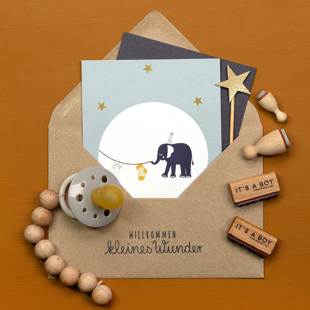 Stempel | Elefantenbaby